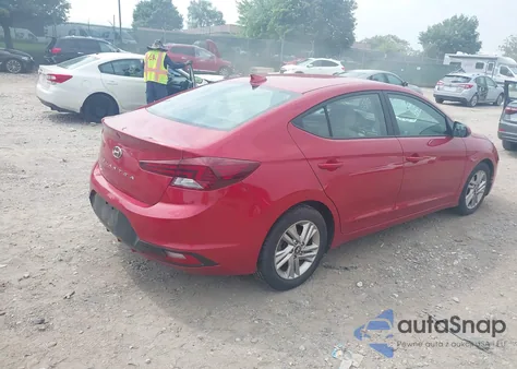 2019 Hyundai Elantra Sel из США, поврежденный, VIN 5NPD84LF6KH416786